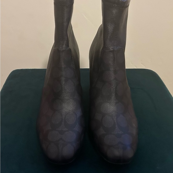 Coach Black Booties - Picture 3 of 8